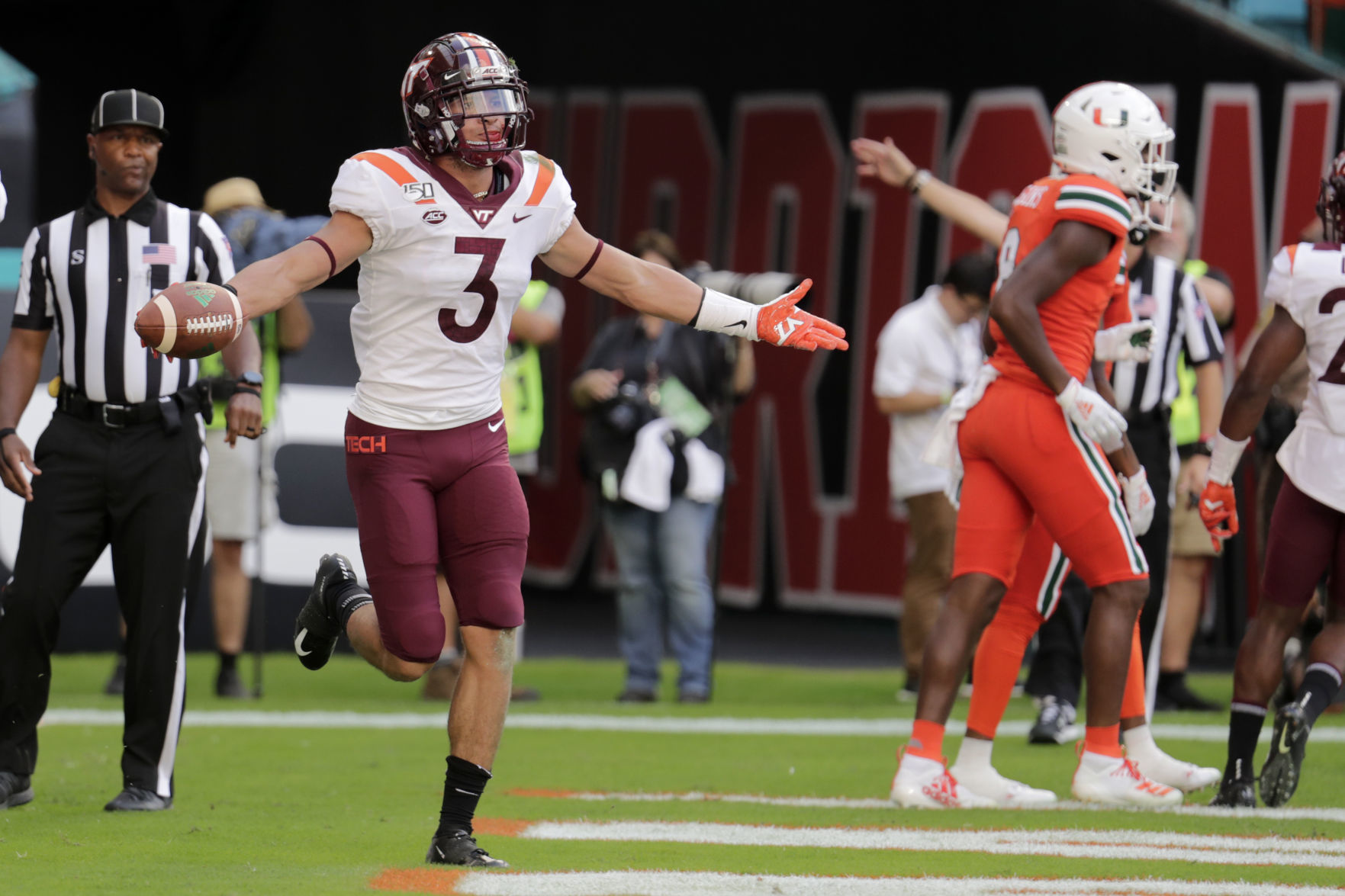 11. Virginia Tech, 3-2/1-2 (13)
